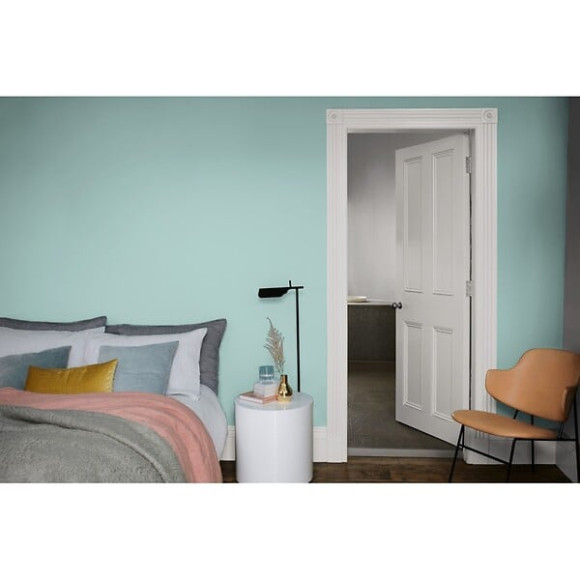 Testeur Dulux Valentine Color Resist Mur et Boiserie Bleu Aqua 003L