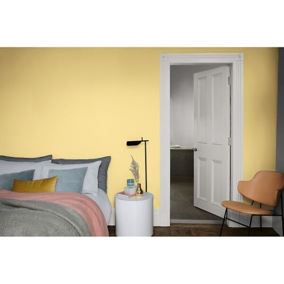 Testeur Dulux Valentine Color Resist Mur Boiserie Jaune Citron 003L