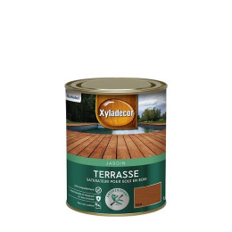 Saturateur Pour Sol Exterieur En Bois Xyladecor Terrasses Mat Teck 1L