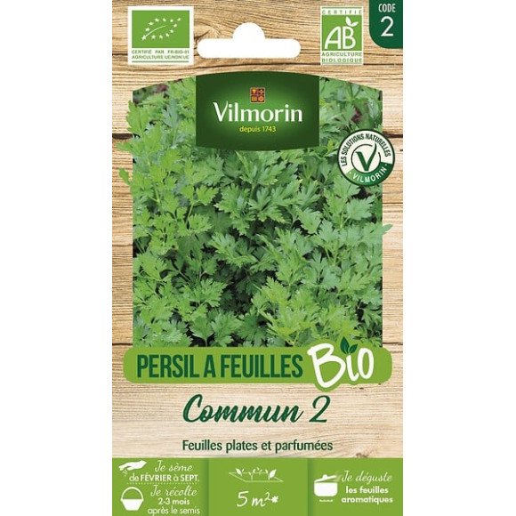 Persil commun 2 bio Vilmorin