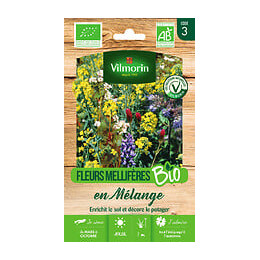 Fleurs melliferes en melange bio