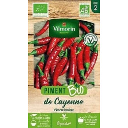 Piment Demi-long de Cayenne bio