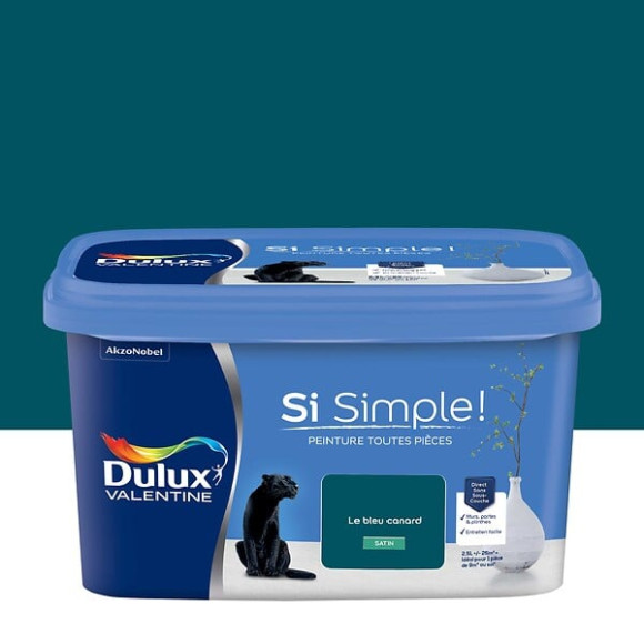 Peinture Si Simple - Le Bleu Canard - Satin - 25L