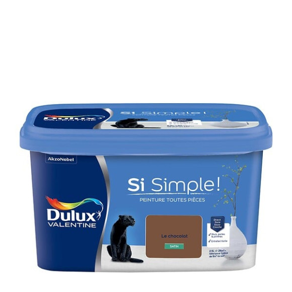 Peinture Si Simple - Le Chocolat - Satin - 25L