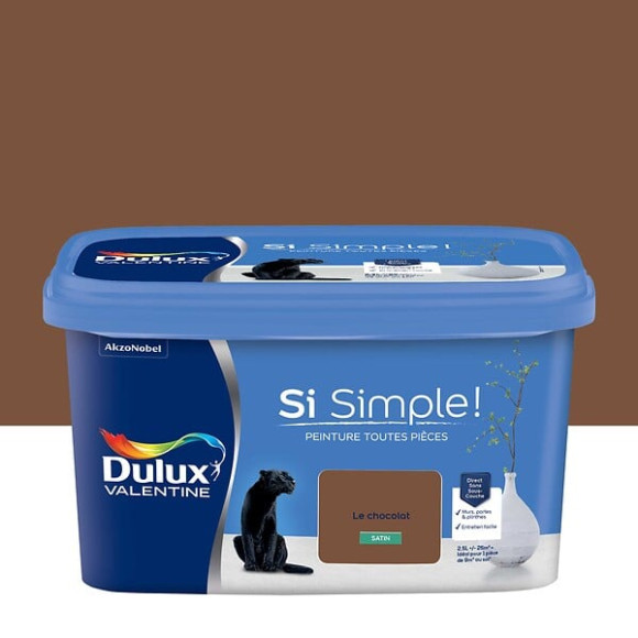 Peinture Si Simple - Le Chocolat - Satin - 25L