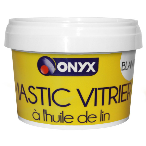 Mastic vitrier blanc 500g