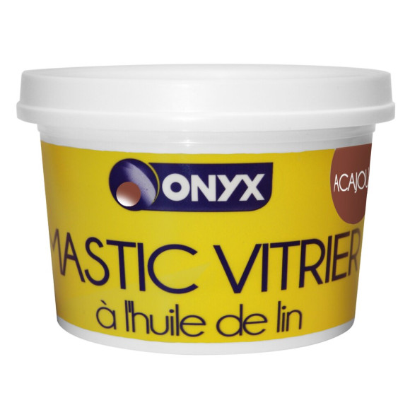 Mastic vitrier acajou 1kg