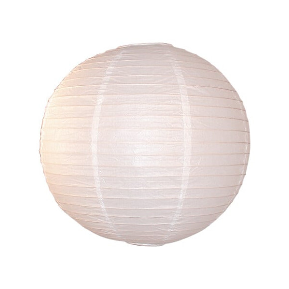 Suspension ension boule d50 bambou blanc