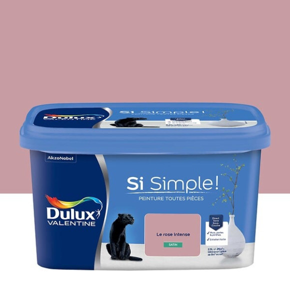 Peinture Si Simple - Le Rose Intense - Satin - 25L