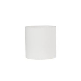 Abat-jour cylindrique diamètre 30cm coton blanc cassé