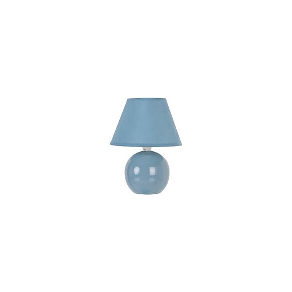 Lampe ceramique mini lou bleu glacier