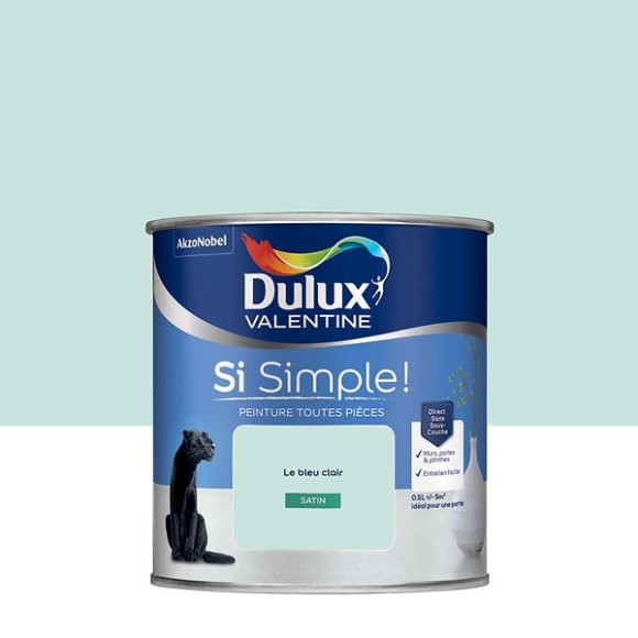 Peinture Si Simple - Le Bleu Clair - Satin - 05L