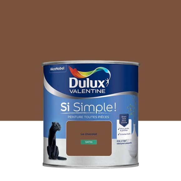 Peinture Si Simple - Le Chocolat - Satin - 05L