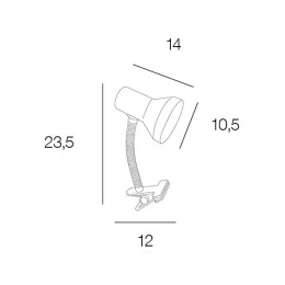 Spot pince pvc best silver