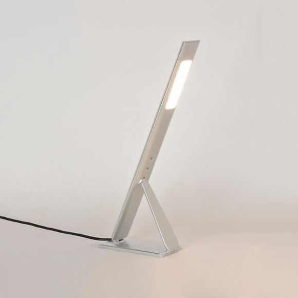 Lampe bureau led stick silver