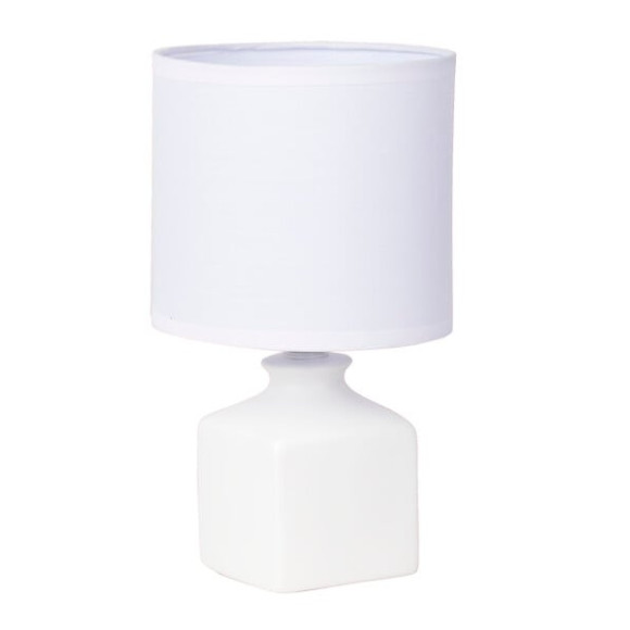 Lampe ceram mat ida blanc