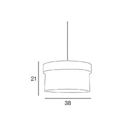 Suspension cyl38 bimat amman blanc