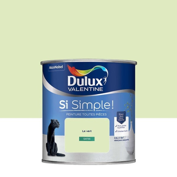 Peinture Si Simple - Le Vert - Satin - 05L