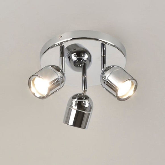 Plafonnier salle de bain Lyam - Chrome - 3x5W