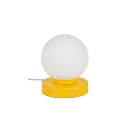 Lampe.e14.verre.seventy.touch.moutarde