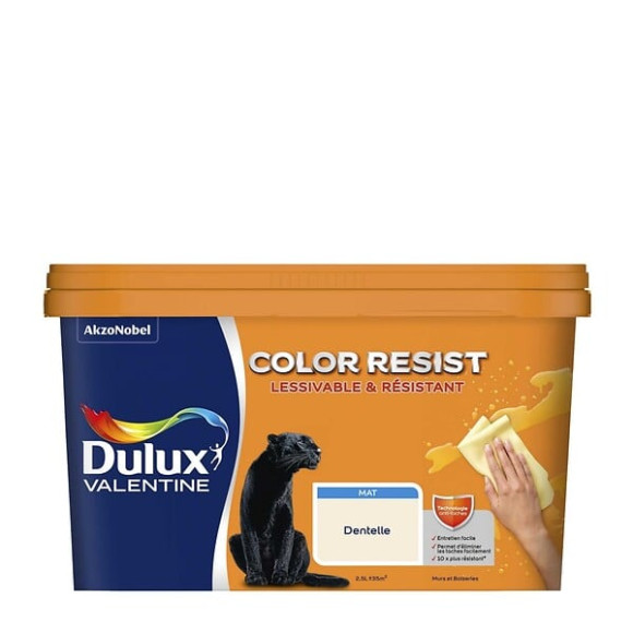 Peinture Color Resist - Dentelle - Mur et boiserie - 25L