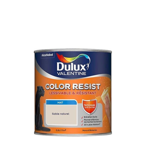 Peinture Color Resist - Sable Naturel - Mur et boiserie - 05L