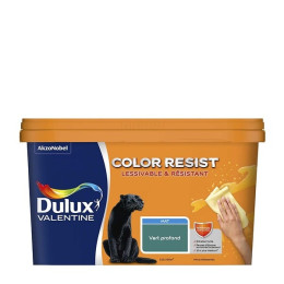 Peinture Color Resist - Vert Profond - Mur et boiserie - 25L