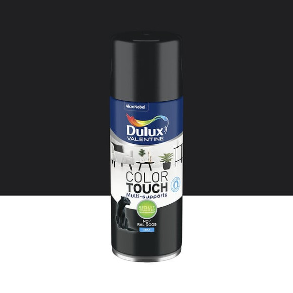 Aérosol Color Touch - Noir - Mat - 400ml