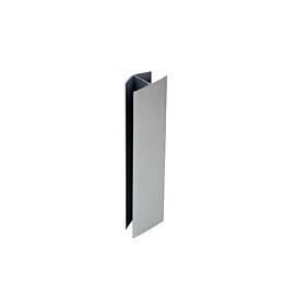 Raccord jonction droite h plinthe 16-19x150mm grisalu x4