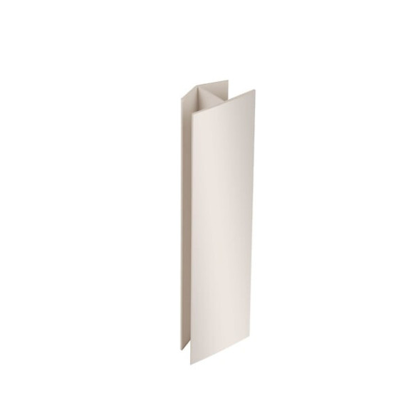 Raccord jonction droite plinthe 16-19x150mm blanc x4