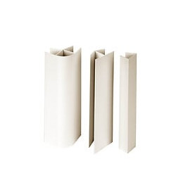 Kit raccords plinthe 16-19x150mm blanc