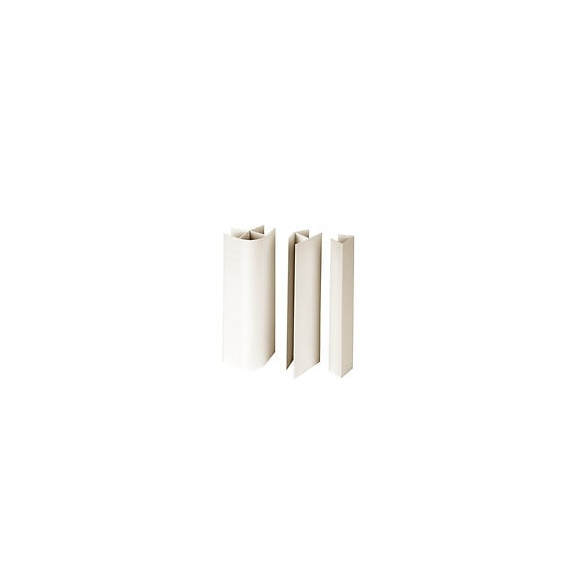 Kit raccords plinthe 16-19x150mm blanc