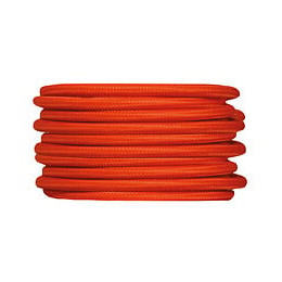 Câble tissu 3m orange