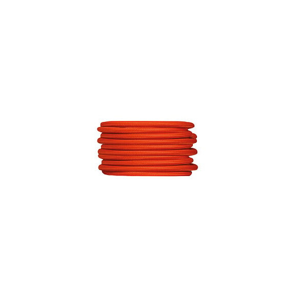 Câble tissu 3m orange