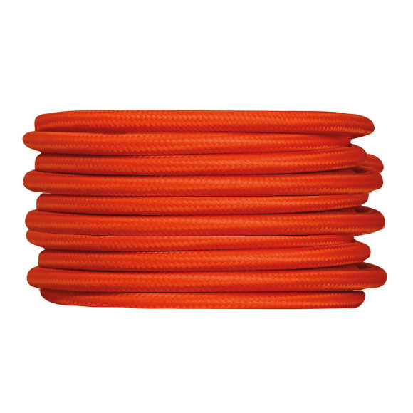 Câble tissu 3m orange