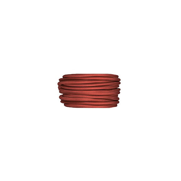 Câble tissu 3m rouge