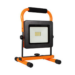 Projecteur LED rechargeable - Orange et noir - 21W - 1200lm