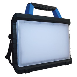 Projecteur LED de chantier - Noir et bleu - 45W - 4950lm