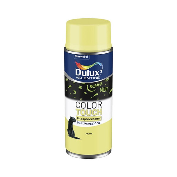 Aérosol Dulux Valentine Color Touch Effet Phosphorescent 400 ML