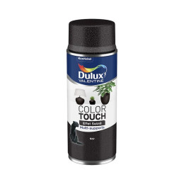 Aérosol Dulux Valentine Color Touch Effet Sablé Noir 400 ML