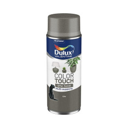 Aérosol Dulux Valentine Color Touch Effet Sablé Gris 400 ML