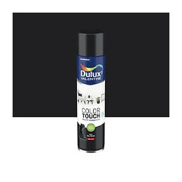 Aérosol Dulux Valentine Color Touch Brillant Noir 600 ML