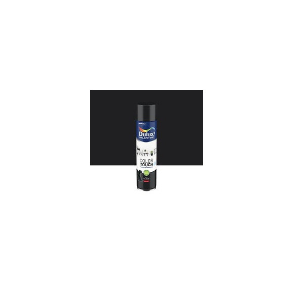 Aérosol Dulux Valentine Color Touch Brillant Noir 600 ML