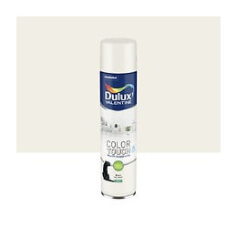 Aérosol Dulux Valentine Color Touch Satin Blanc 600 ML