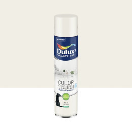 Aérosol Dulux Valentine Color Touch Satin Blanc 600 ML