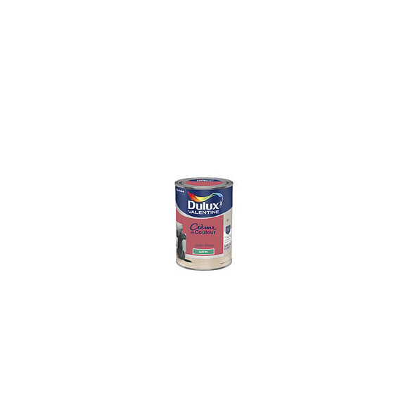 Peinture Crème de Couleur - Grès Rose - Satin - 125L