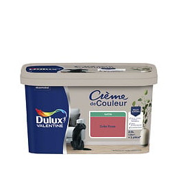 Peinture Crème de Couleur - Grès Rose - Satin - 25L