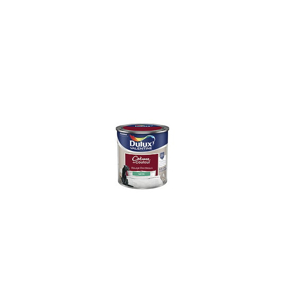 Peinture Crème de Couleur - Rouge Bordeaux - Satin - 05L