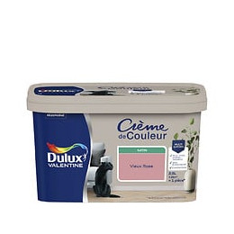 Peinture Crème de Couleur - Vieux Rose - Satin - 25L