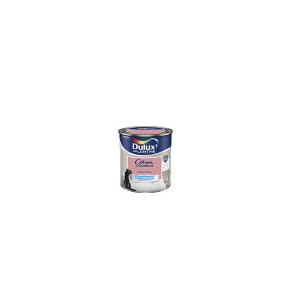 Peinture Crème de Couleur - Vieux Rose - Mat - 05L